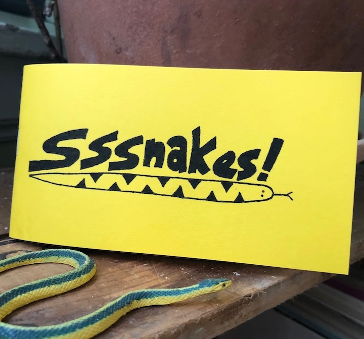 Snakes minicomic by Chris Auman