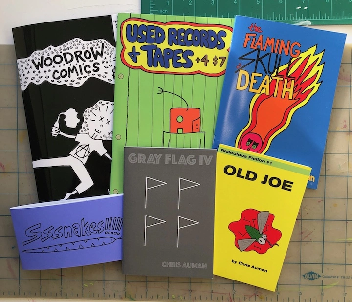 Chris Auman comics zines