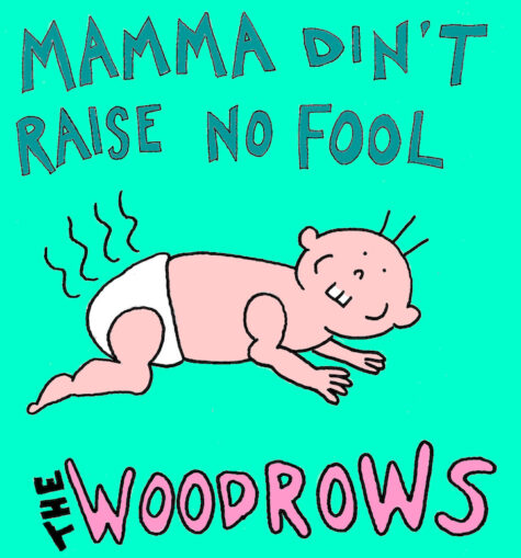 Woodrow Comics Mamma Din't Raise No Food album cover