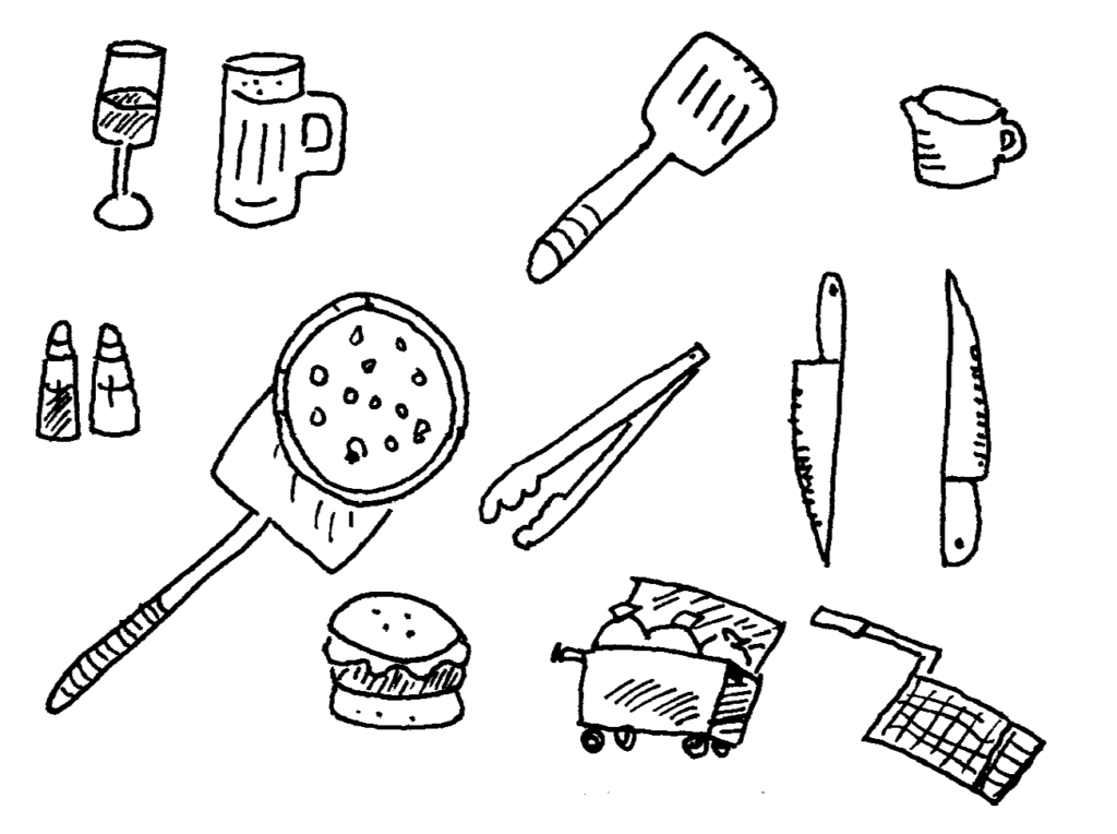 Cooking tools from the Book of Jobs