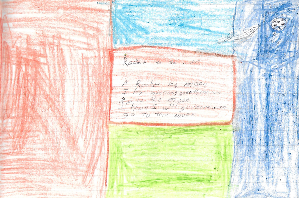 Rocket to the Moon poem