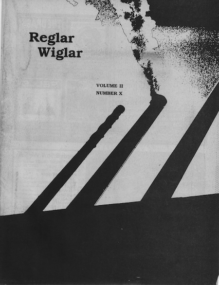 Reglar Wiglar #10 cover