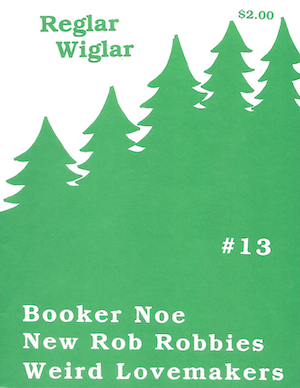 Reglar Wiglar #13 cover