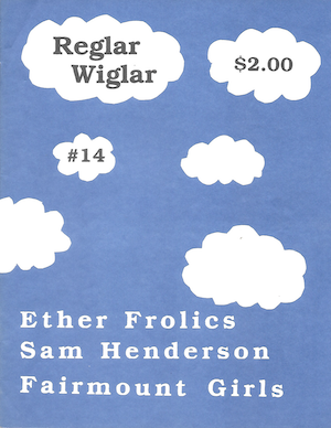 Reglar Wiglar #14 cover
