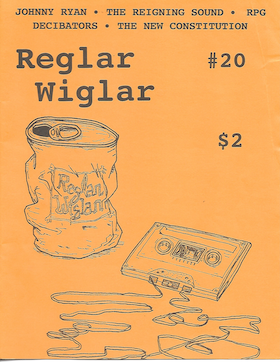 Reglar Wiglar #20 cover