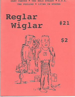 Reglar Wiglar #21 cover