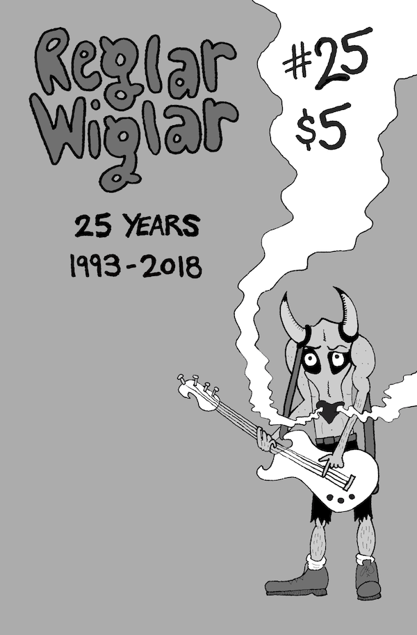 Reglar Wiglar #25 cover