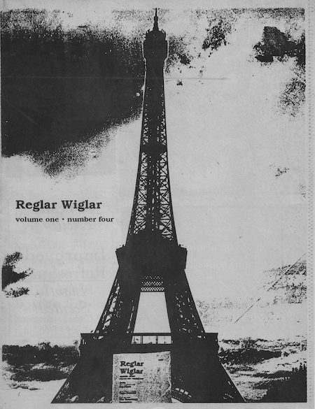 Reglar Wiglar #4 cover