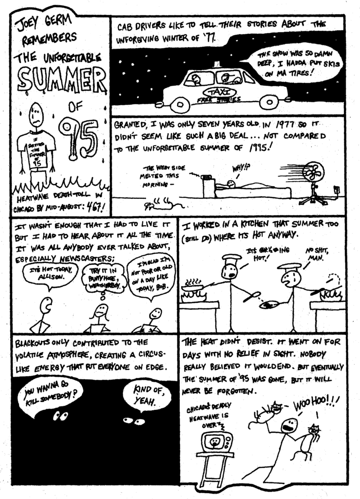 The Unforgettable Summer of '95 comic