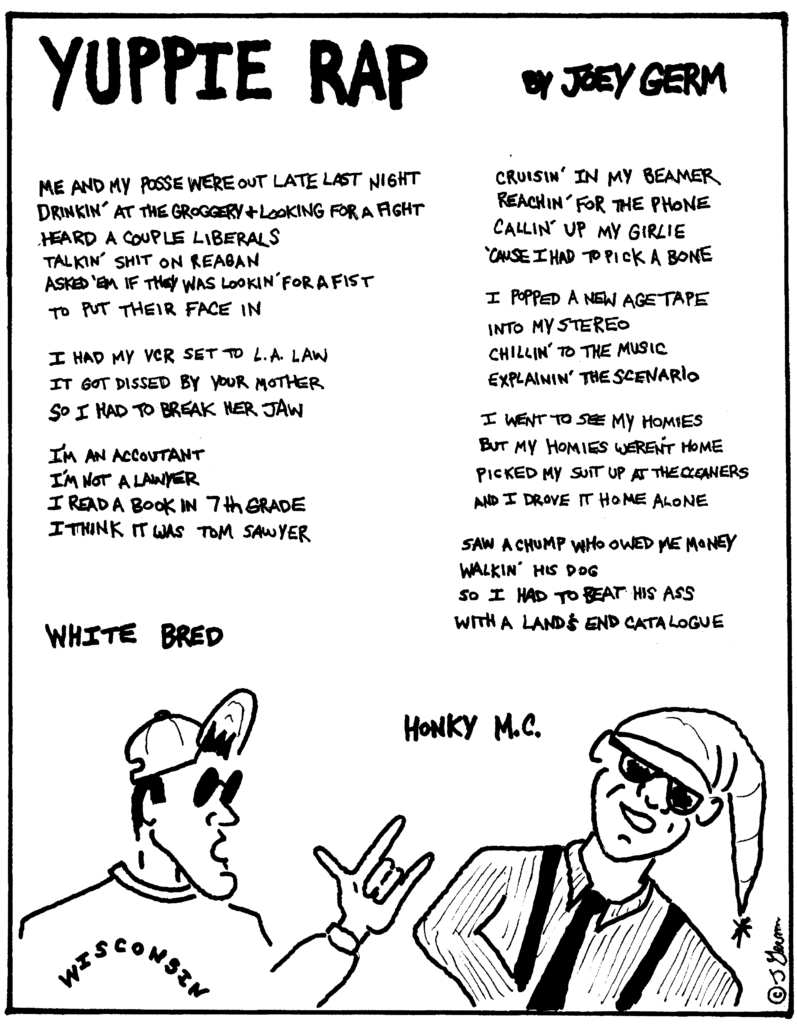 Yuppie Rap comic by Chris Auman