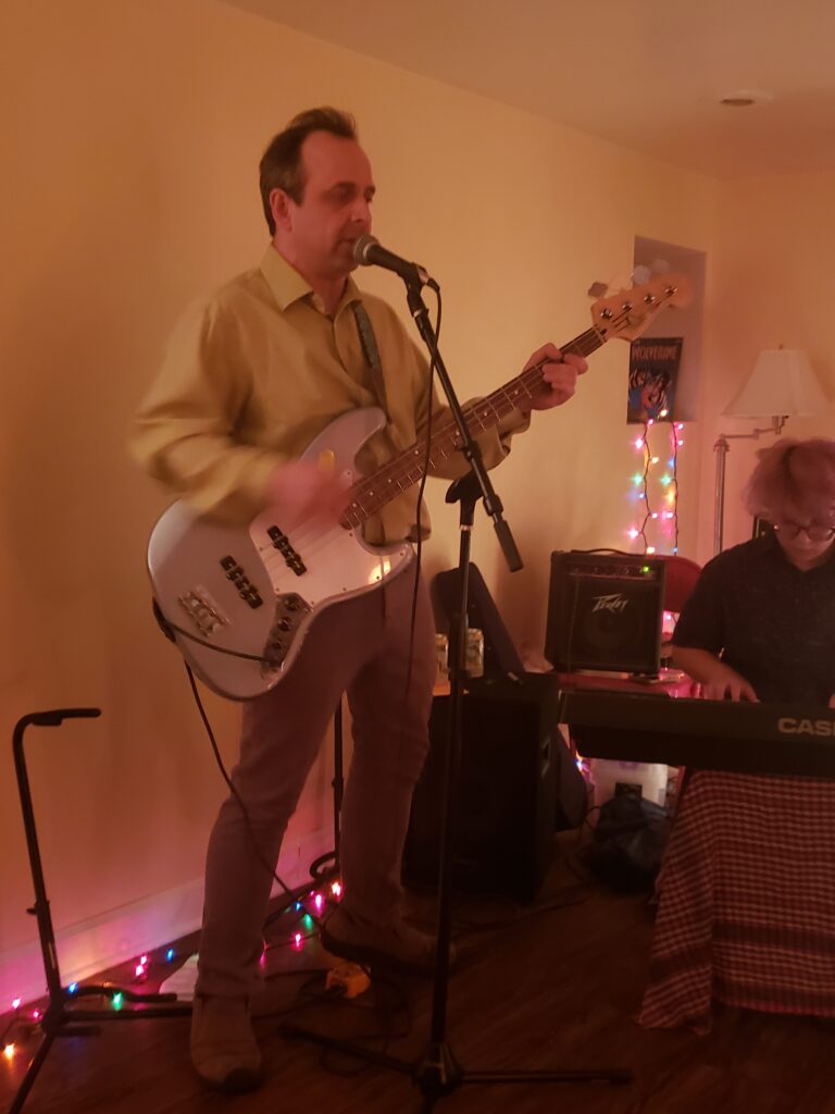 Mike Dixon bass guitar