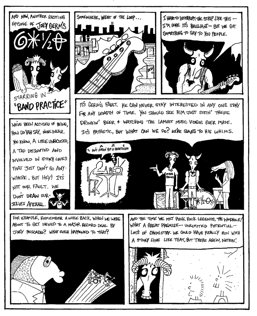 Band Practice comic
