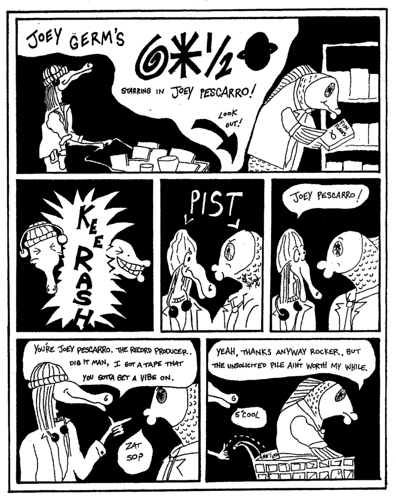 The band meets a record producer