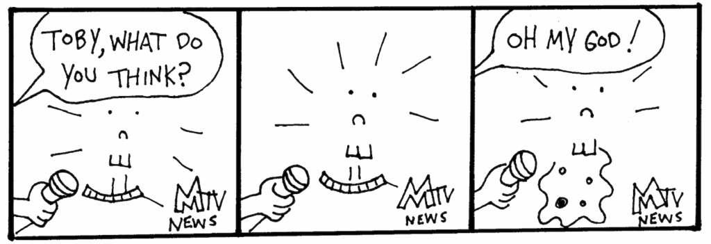 Toby interviewed by MTV