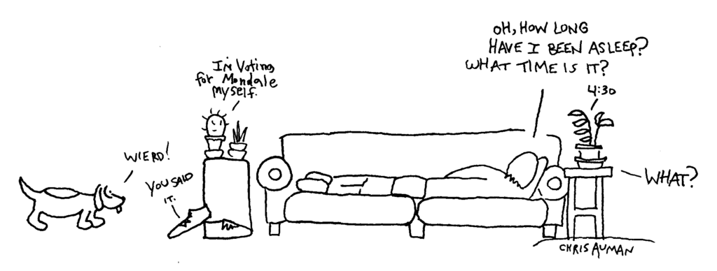Long nap cartoon