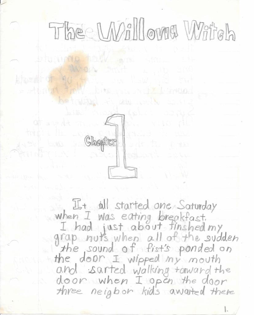 Willowa Witch short story by Chris Auman