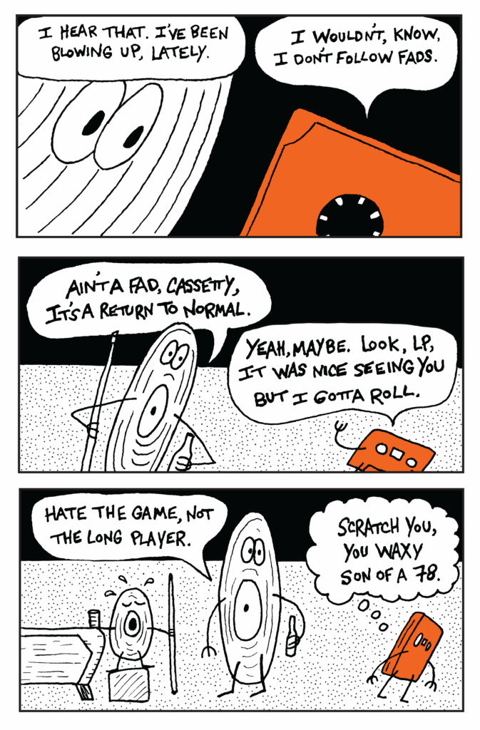 Cassetty comic strip