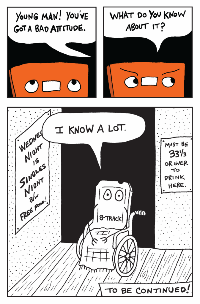 Cassetty comic strip