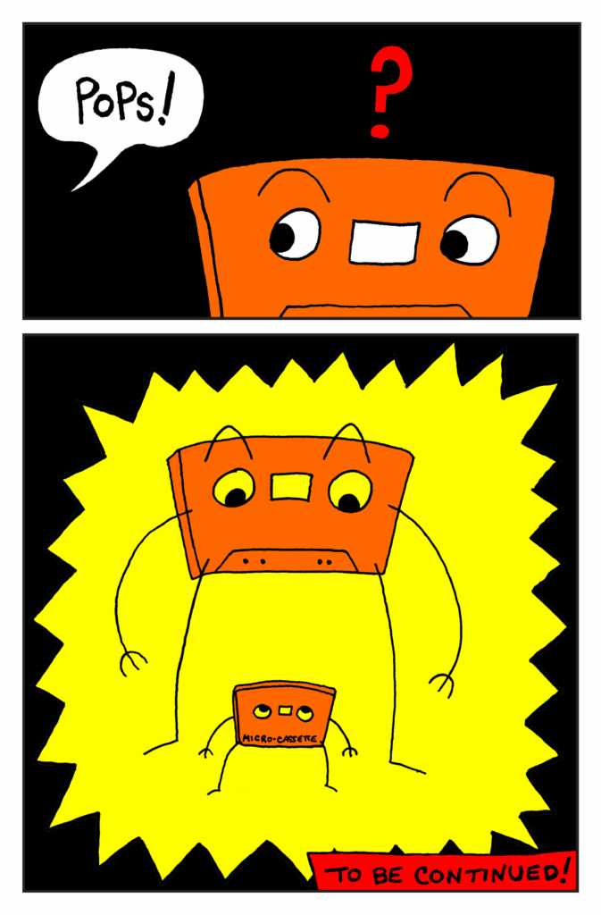 Cassetty comic strip