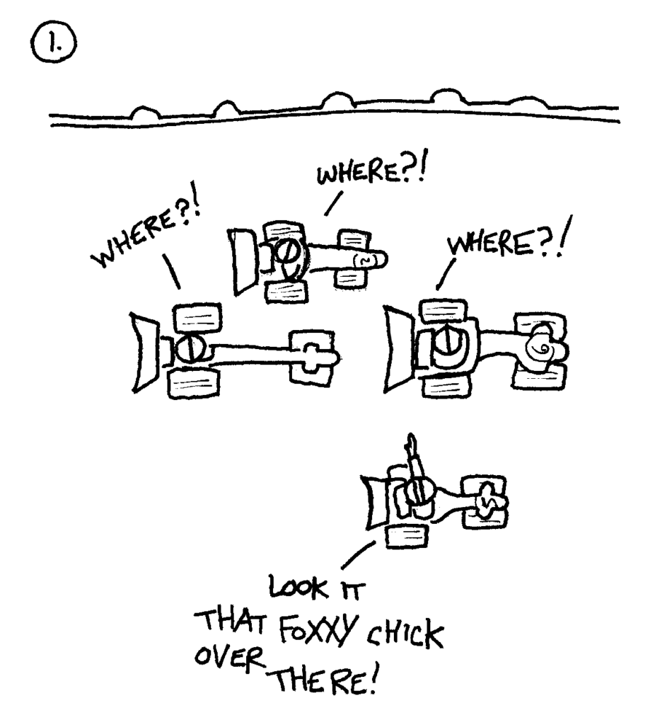 Junior High comic by Chris Auman