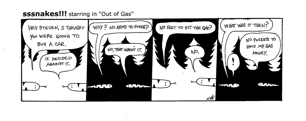 Out of Gas comic